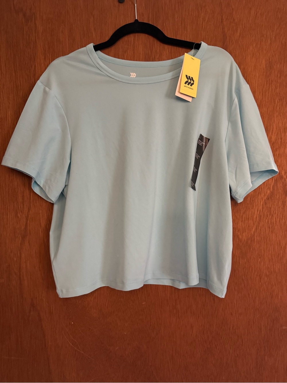 Target Light Blue Short Sleeve Crewneck Tee